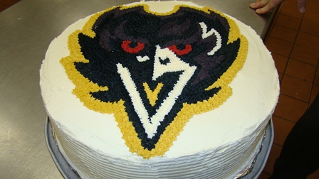 Ravens cake